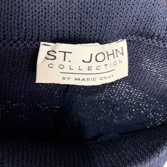 St. John Collection Santana Knit Pants - Picture 5 of 6